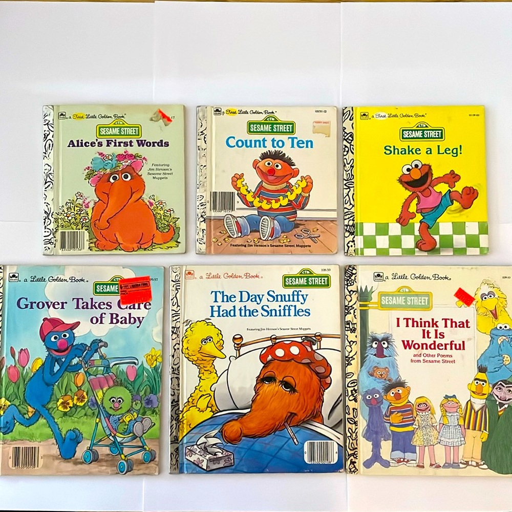 Sesame Street Litte Golden Books